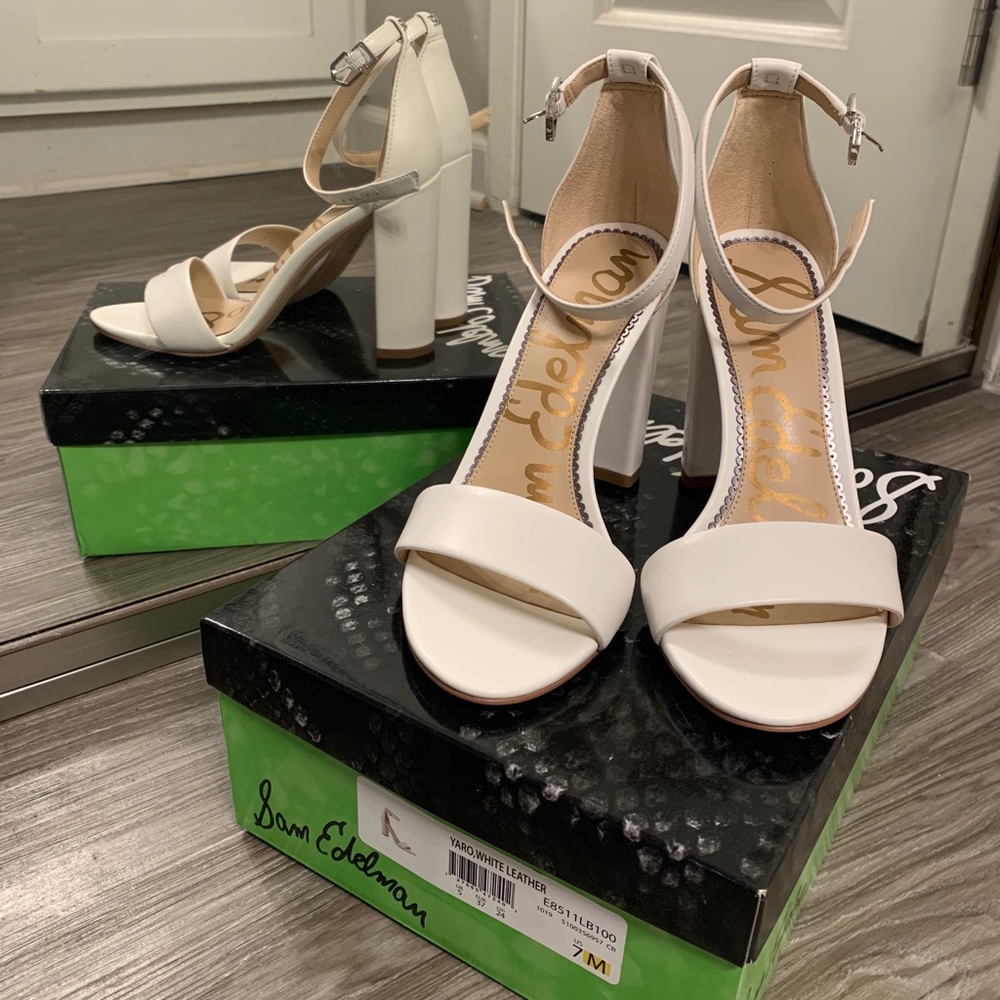 White heel